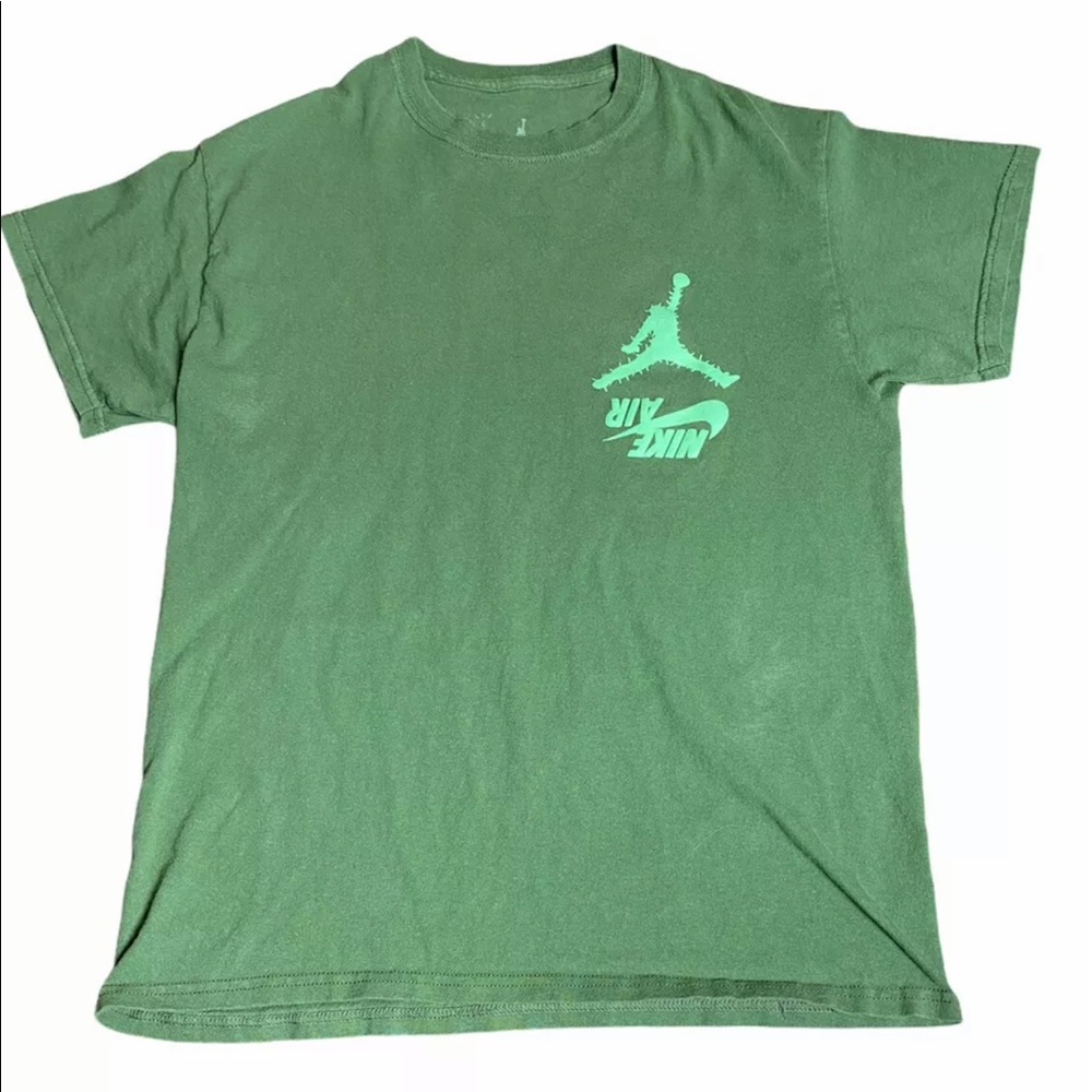 Green Nike AIR Travis Scott Cactus Jack Jordan MED
